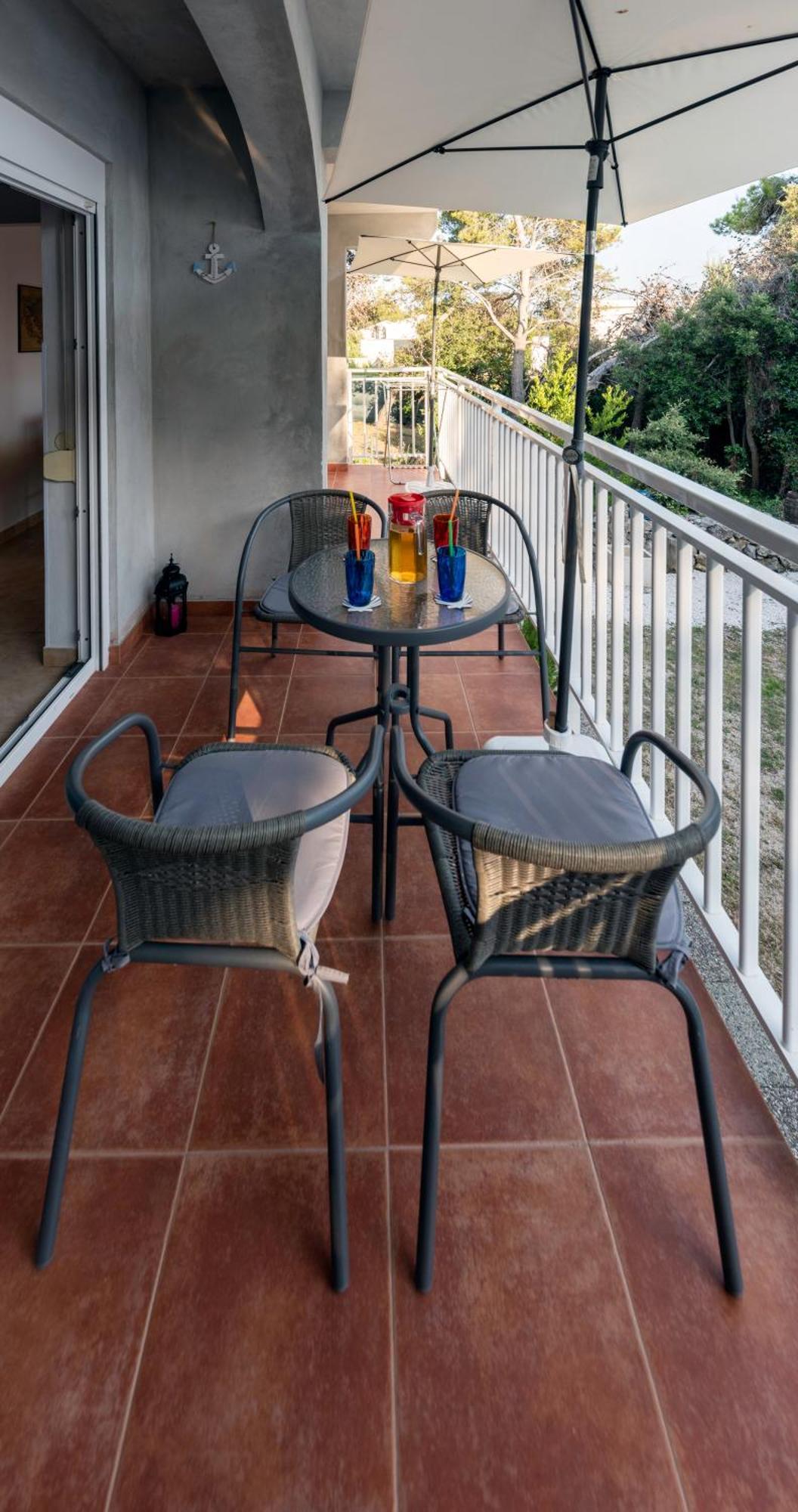Apartment Anamaria With Seaview Petrcane Bagian luar foto