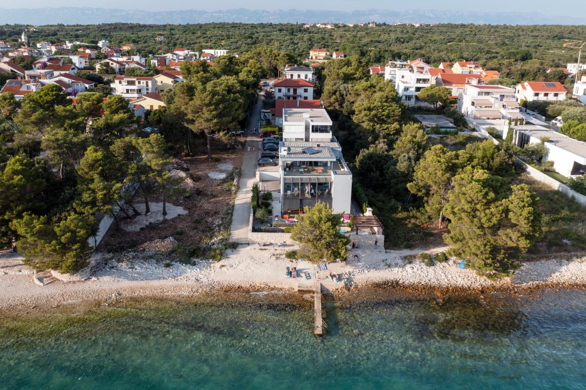 Apartment Anamaria With Seaview Petrcane Bagian luar foto
